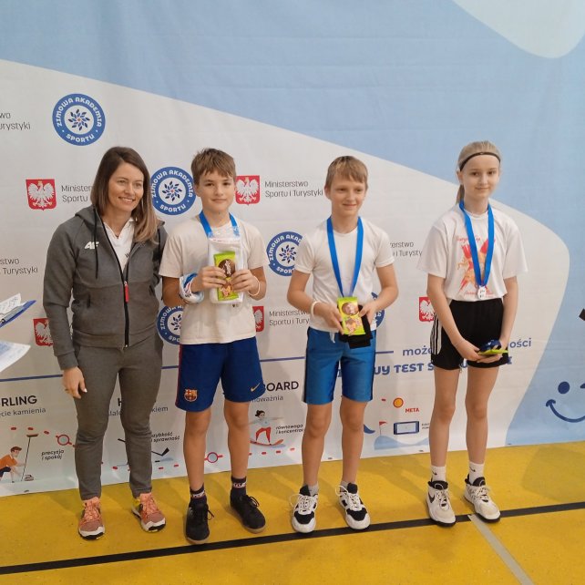 Laureaci z Weroniką Nowakowską-Ziemniak