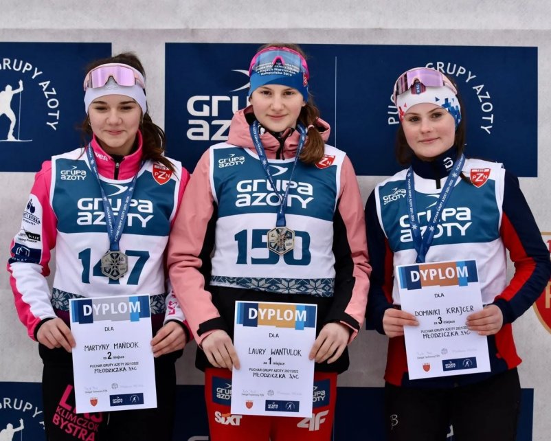 Laura Wantulok najlepszą młodziczką w Ptaszkowej