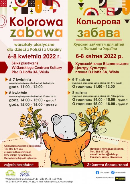 Warsztaty w Wiślańskim Centrum Kultury