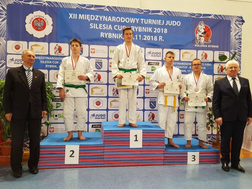 Bartosz Baczyński na najwyższym stopniu podium