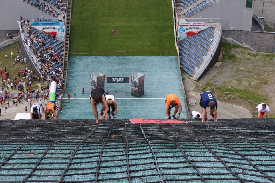 Pomoc rąk na trasie była nieodzowna