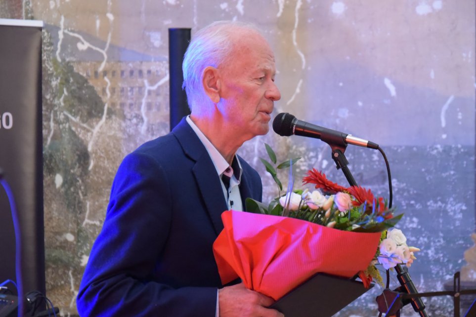 Andrzej Niedoba po wręczeniu nagrody