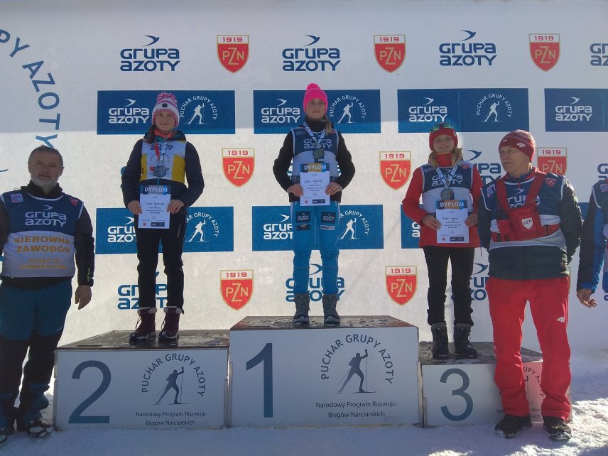 Zawodniczki WSS Wisła Laura Wantulok i Kamila Haratyk