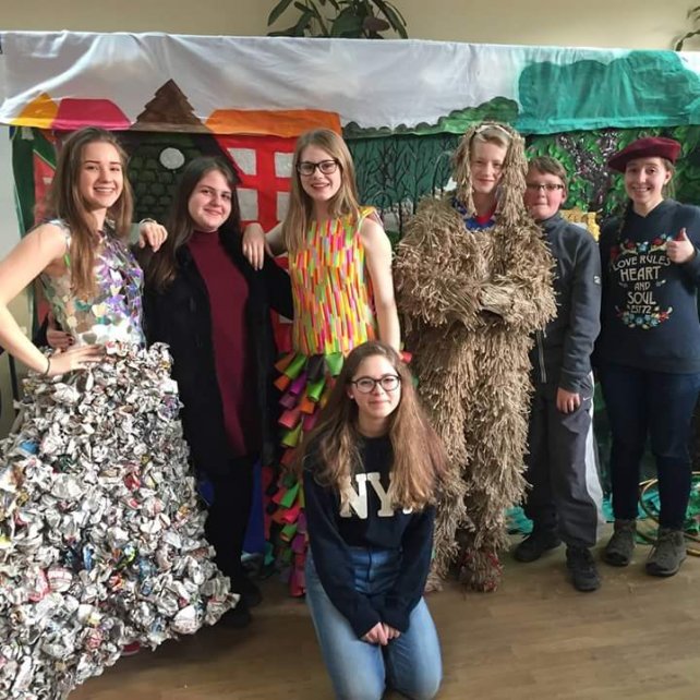 Grupa MAPAKEL z Gimnazjum nr 1 w Wiśle