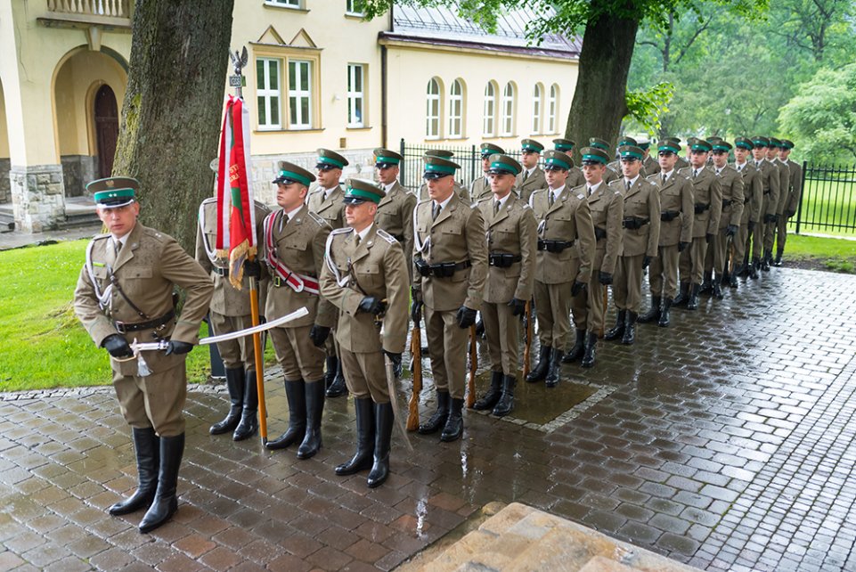 Musztra Straży Granicznej - fot. Szymon Brodacki