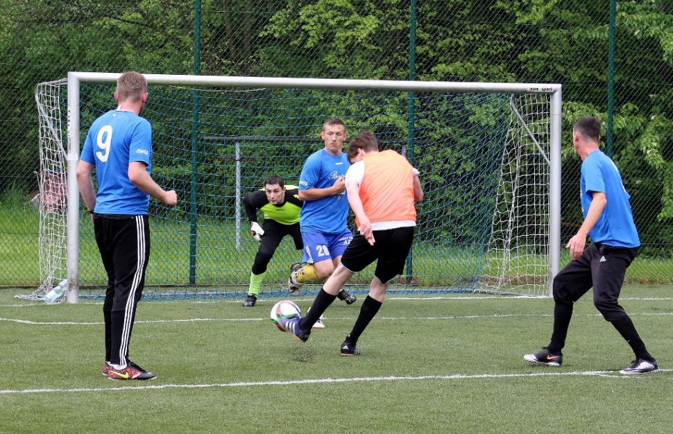 Fragment meczu Ligi 6