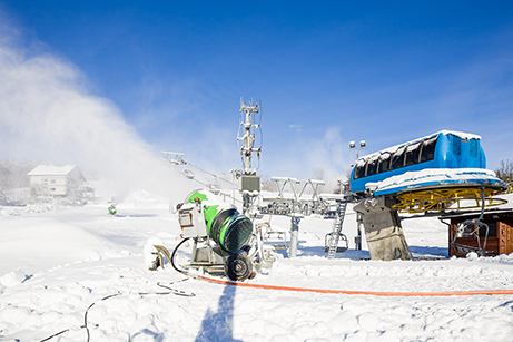 Naśnieżanie tras narciarskich