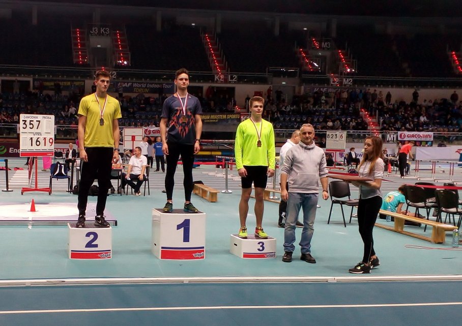 Radosław Sobczyk na najwyższym stopniu podium mistrzostw Polski - fot. Joanna Sobczyk
