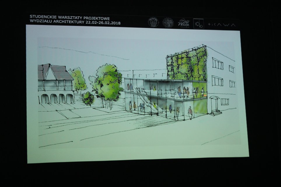 Robocze szkice wymyślonych koncepcji