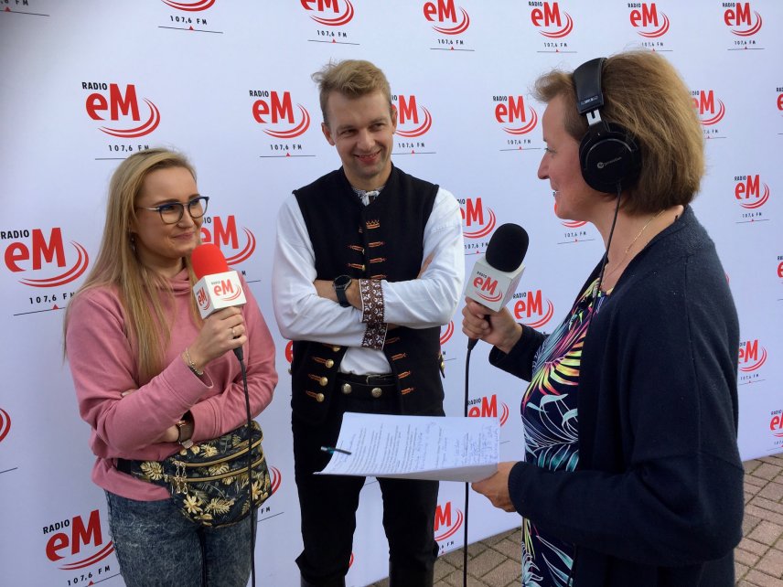 Katarzyna Mizera i Marcin Cieślar z Zespołu Regionalnego Wisła