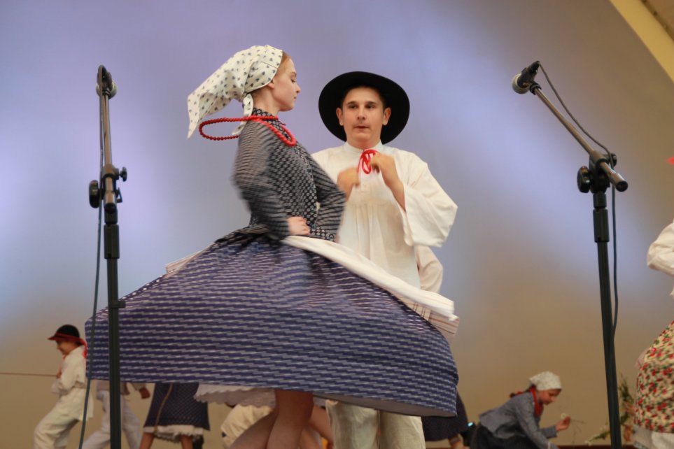 Fragment drugiego dnia 32. Przeglądu Dziecięcych Zespołów Folklorystycznych