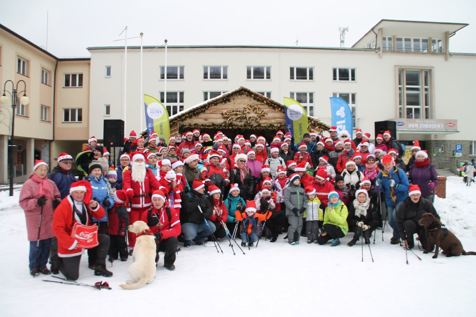Zdjęcie grupowe uczestników na starcie
