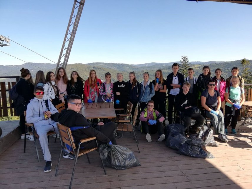 Wiślańscy licealiści na szlakach   