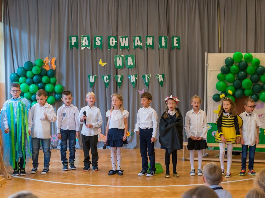 Klasa I podczas występu