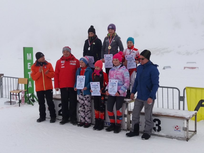 Kamila Haratyk na najwyższym stopniu podium