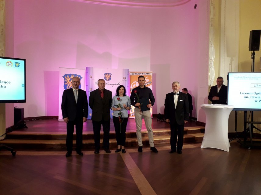 3. miejsce Liceum Stalmacha w Licealiadzie Młodzieży Szkół Powiatu Cieszyńskiego