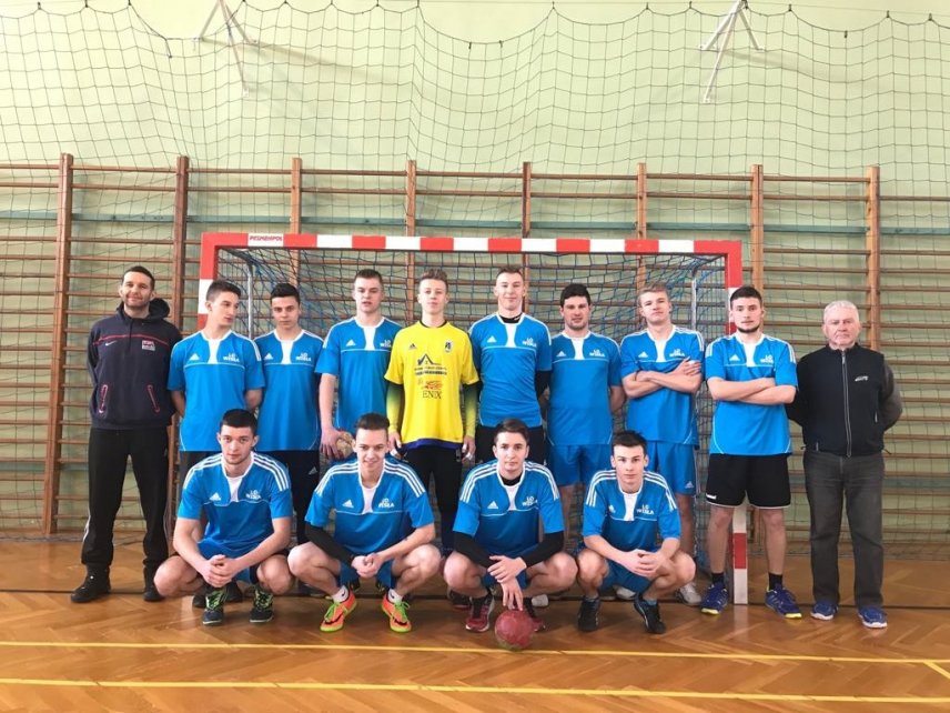 Drużyna szczypiornistów LO Wisła