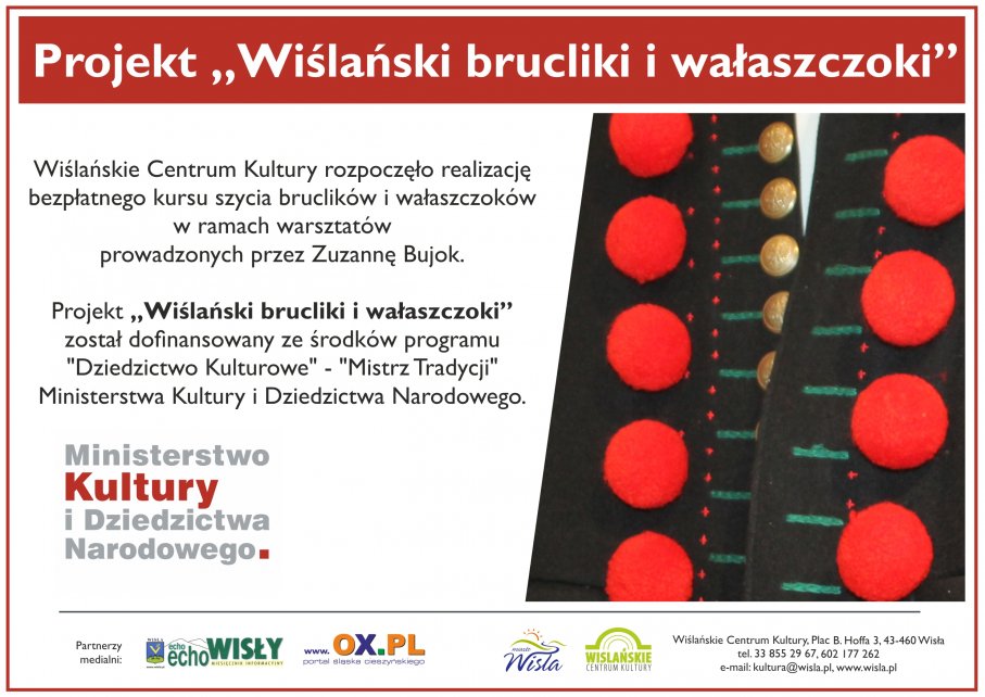 Projekt "Wiślański brucliki i wałaszczoki"