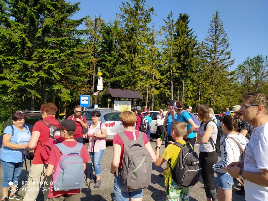 Na Przełęczy Salmopolskiej