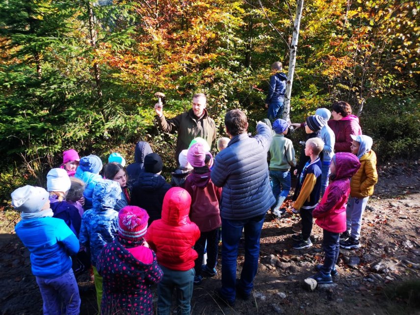 Grupa młodsza w terenie