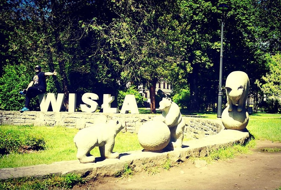 Bloger w Parku Kopczyńskiego