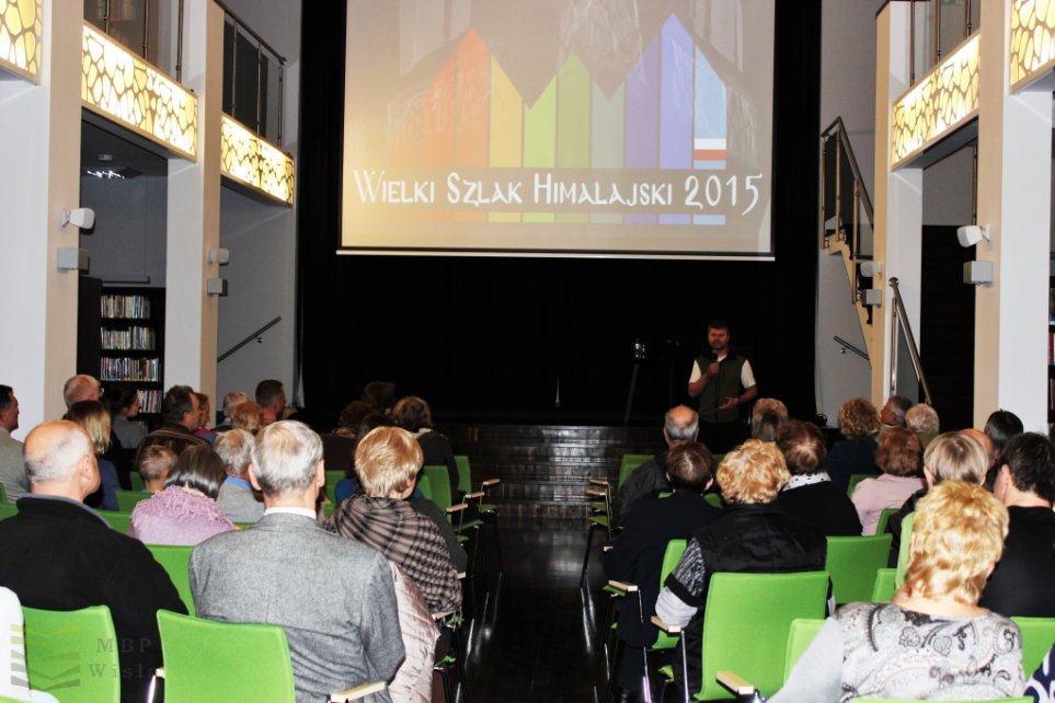 Zdjęcie z prelekcji w bibliotece