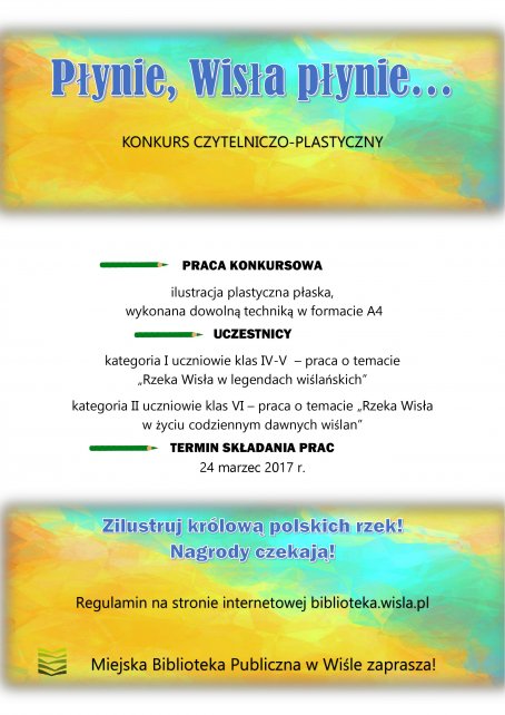 Plakat promujący konkurs
