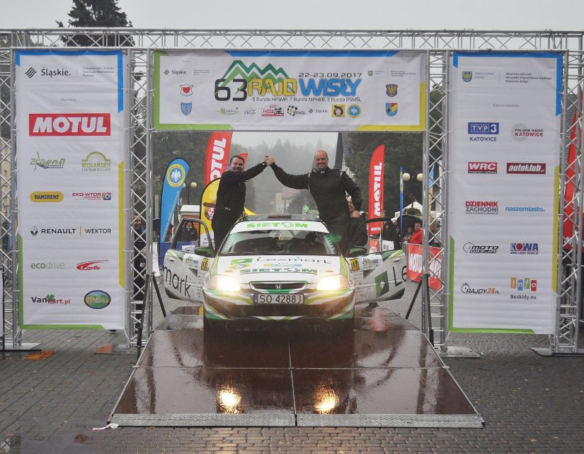 Zwycięzcy Rajdu Wisły - materiały prasowe