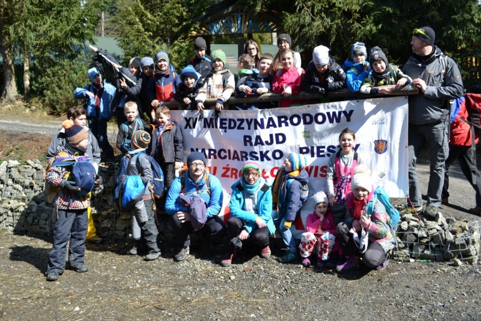 Uczestnicy Rajdu na mecie