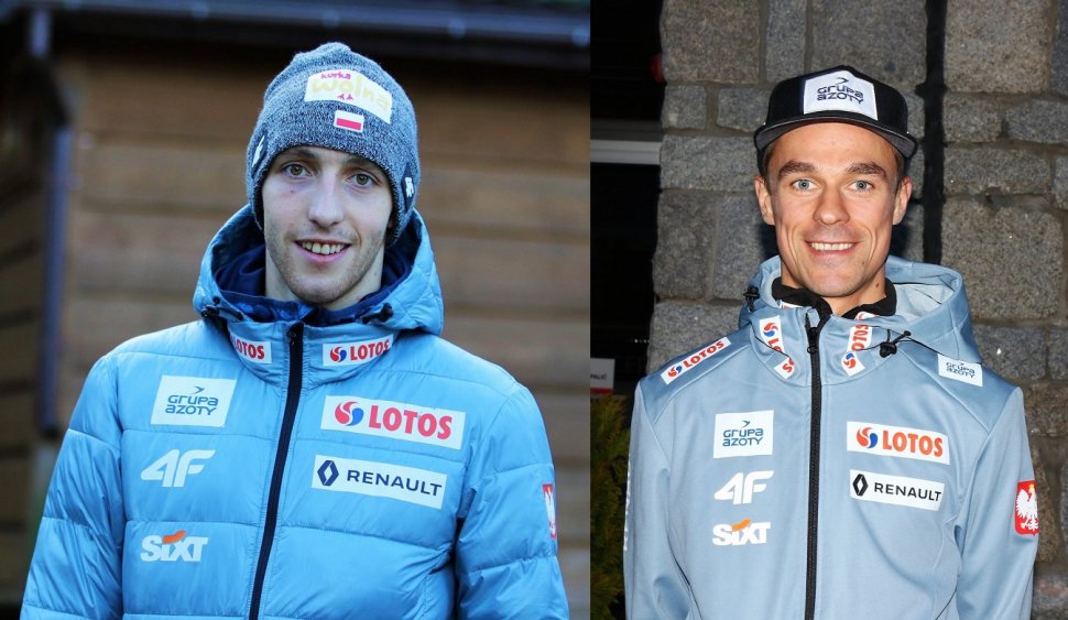 Paweł Słowiok i Piotr Żyła; fot/PZN