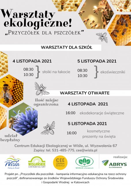 Plakat promujący warsztaty