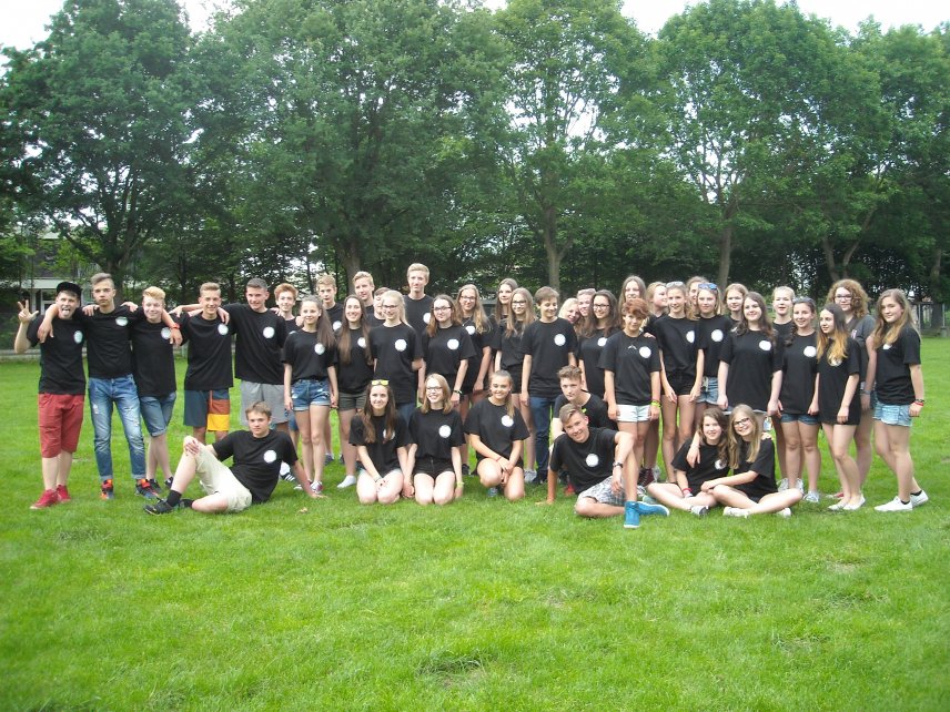 Zdjęcie grupowe uczestników wymiany