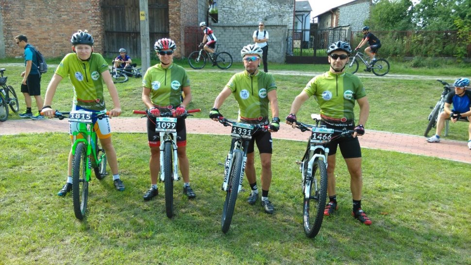 Nasi kolarze w Żarkach