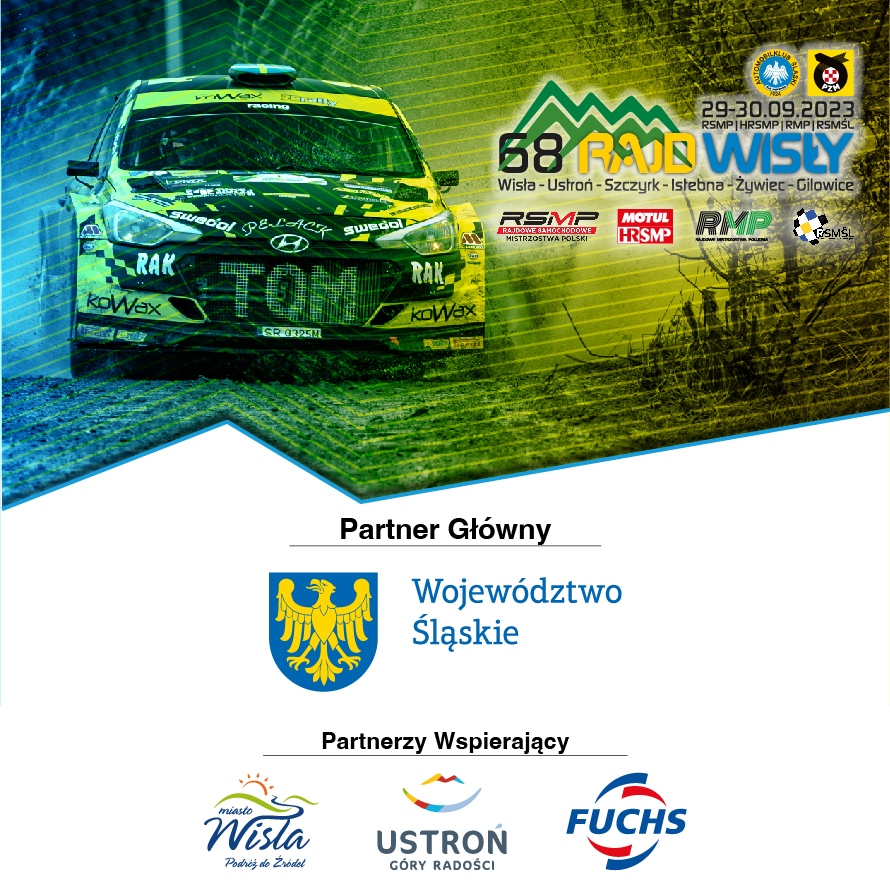 baner mobilny Rajd Wisły